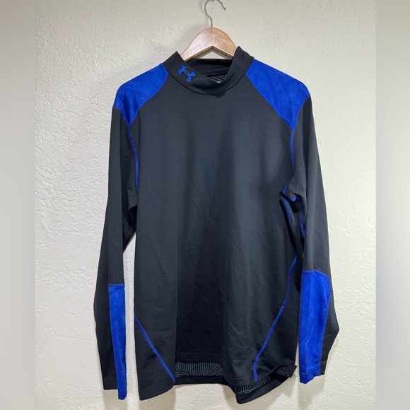 Under Armour Fitted Mock Neck Long Sleeve - Size 2XL - Picture 1 of 6